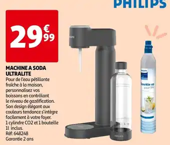 Auchan MACHINE A SODA ULTRALITE offre