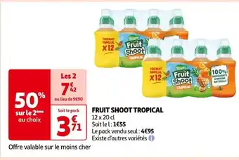 FRUIT SHOOT TROPICAL 12 x 20 cl