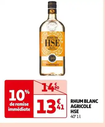 Auchan RHUM BLANC AGRICOLE HSE offre