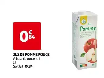 Auchan JUS DE POMME POUCE offre