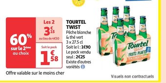 Auchan TOURTEL TWIST offre