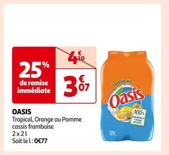 Auchan Supermarché Oasis oasis offre
