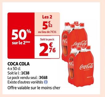 Auchan Supermarché Coca cola coca cola offre
