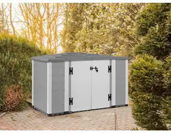 Brico Dépôt Coffre evo 1930 litres avec 2 portes verrouillables offre