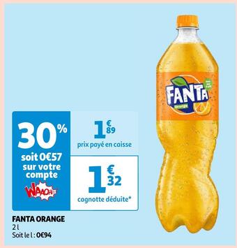 Auchan Fanta fanta orange offre