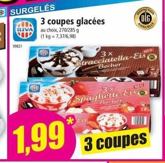 Norma 3 coupes glacées offre