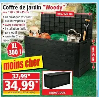 Coffre de jardin woody