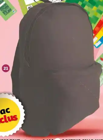 Auchan Auchan sac à dos 1 compartiment offre