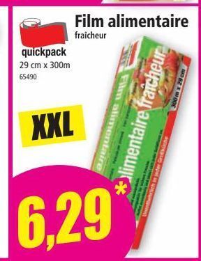 Norma Film alimentaire offre