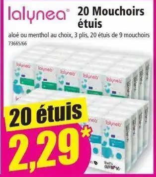 Norma 20 mouchoirs étuis offre