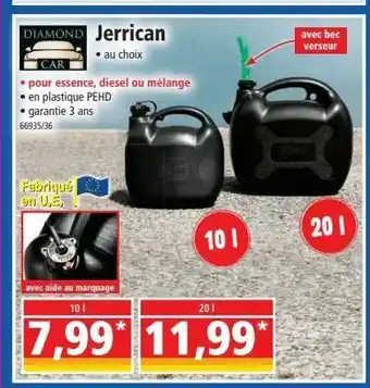 Norma Jerrican offre