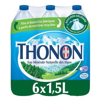 Auchan Eau minérale naturelle thonon offre