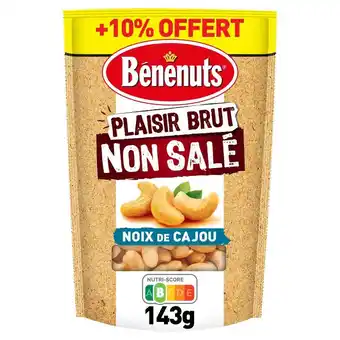 Auchan Plaisir brut non salé noix de cajou bénenuts offre