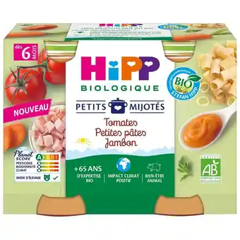 Auchan Supermarché Petits mijotés hipp biologique offre