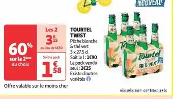 Auchan Supermarché Tourtel twist offre