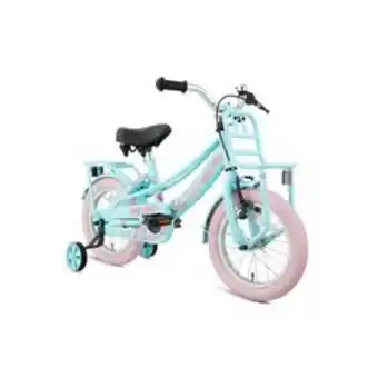 Decathlon Vélo enfant supersuper lola - filles - 14 pouces - menthe / rose offre