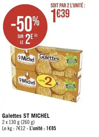 Géant Casino Galettes ST MICHEL offre