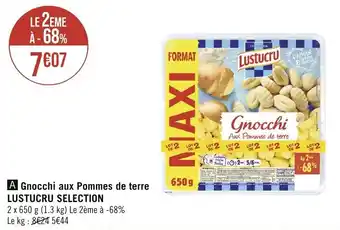 Gnocchi aux Pommes de terre LUSTUCRU SELECTION