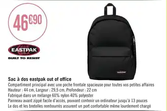 Sac à dos eastpak out of office
