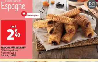 Auchan FRIPONS PUR BEURRE(¹) offre