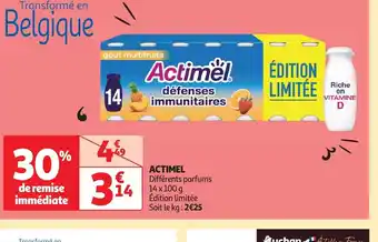Auchan Actimel offre