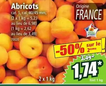 Norma Abricots offre