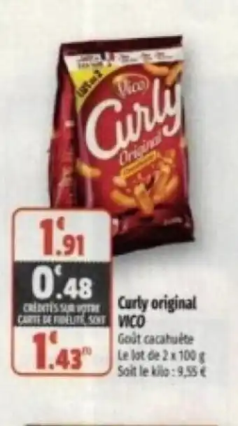 Coccinelle Supermarché Curly original Vico offre