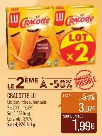 Match Cracotte Lu offre