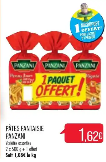 Match Pâtes Fantaisie Panzani offre
