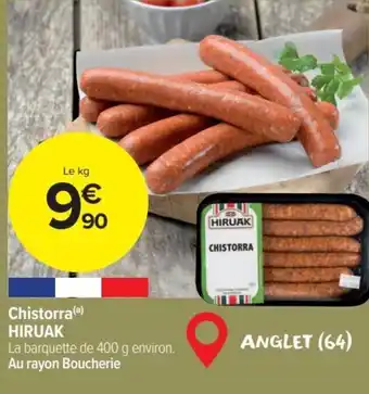 Chistorra (a) HIRUAK