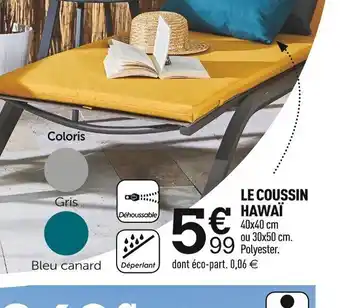 LE COUSSIN HAWAÏ