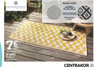 Centrakor LE TAPIS offre