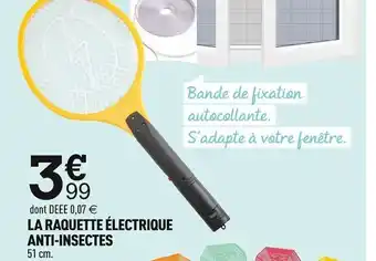Centrakor LA RAQUETTE ÉLECTRIQUE ANTI-INSECTES offre