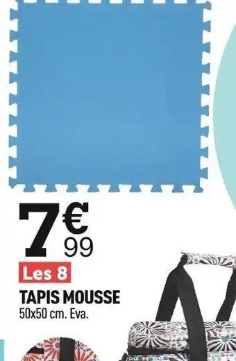 Centrakor TAPIS MOUSSE 50x50 cm. Eva. offre