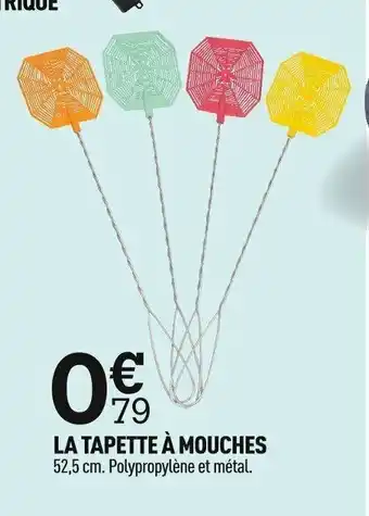 Centrakor LA TAPETTE À MOUCHES 52,5 cm. Polypropylène et métal. offre