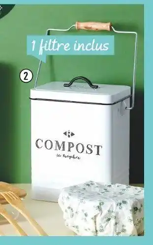 Centrakor LA POUBELLE À COMPOST 5 L offre