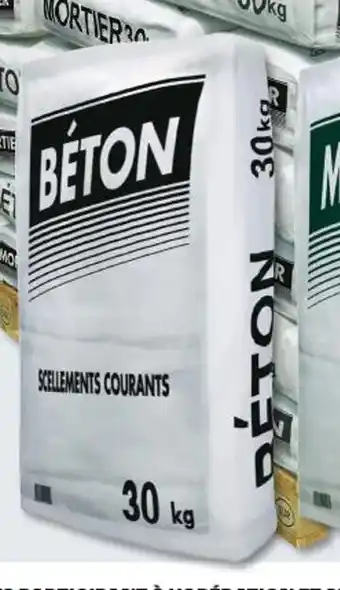 Brico Dépôt BÉTON 30 KG** offre
