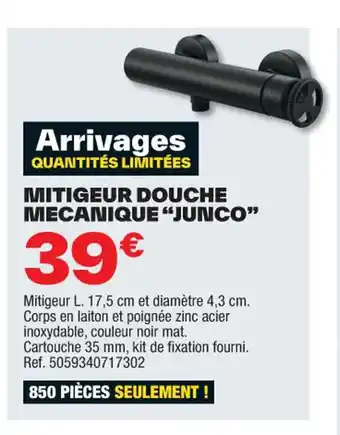 Brico Dépôt MITIGEUR DOUCHE MECANIQUE "JUNCO" offre