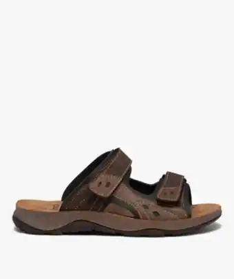 Gémo Mules homme casual double brides à scratch offre