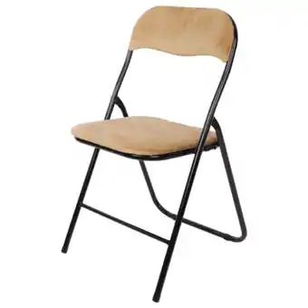 Stokomani Chaise pliante en velours offre