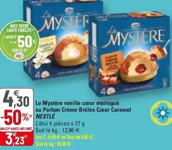 G20 Le Mystère Vanille Coeur Meringué offre