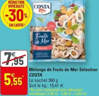G20 Mélange De Fruits De Mer Sélection offre