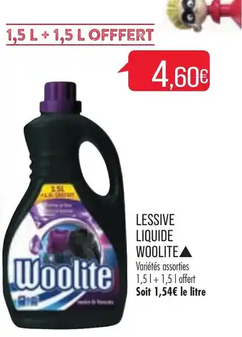 Match Lessive Liquide Woolite offre