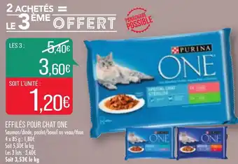 Match Effilés Pour Chat One offre