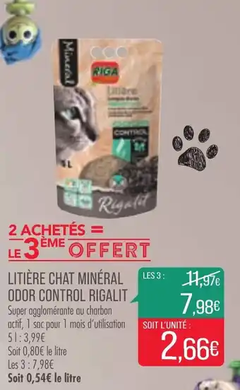 Match Litière Chat Minéral offre