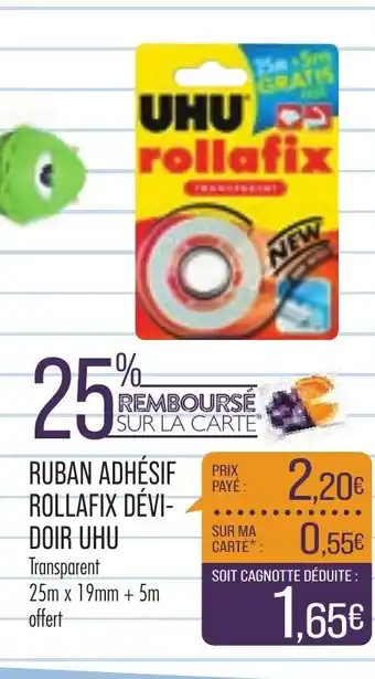 Ruban Adhésif Rollafix Dévi-Doir Uhu