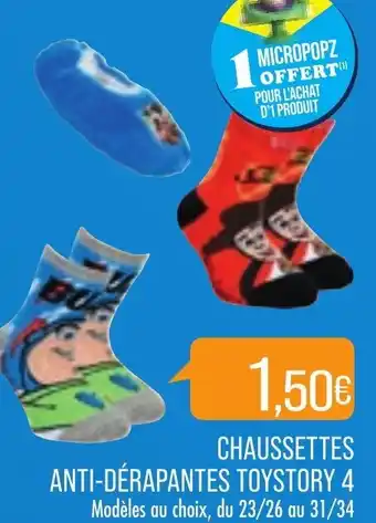 Match Chaussettes Anti-Dérapantes Toystory 4 offre