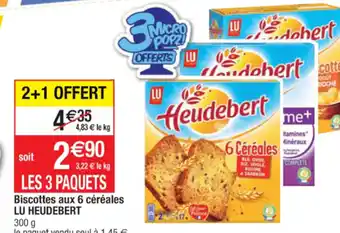 Cora x Carrefour Biscottes Aux 6 Céréales offre