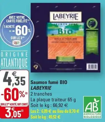 Saumon Fumé Bio Labeyrie