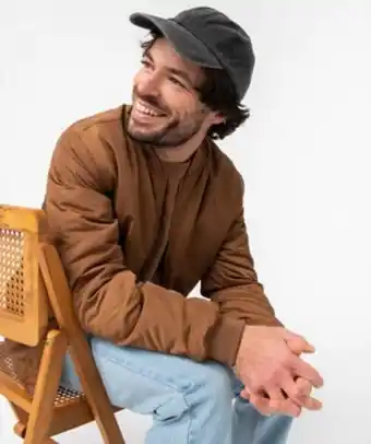 Gémo Casquette homme en coton ajustable offre